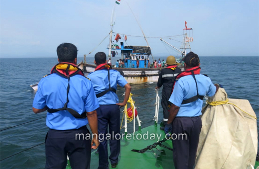Cosat guard rescue 25 fisherman